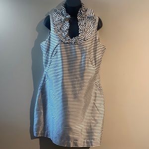 Cynthia Rowley Ruffle Neck Dress